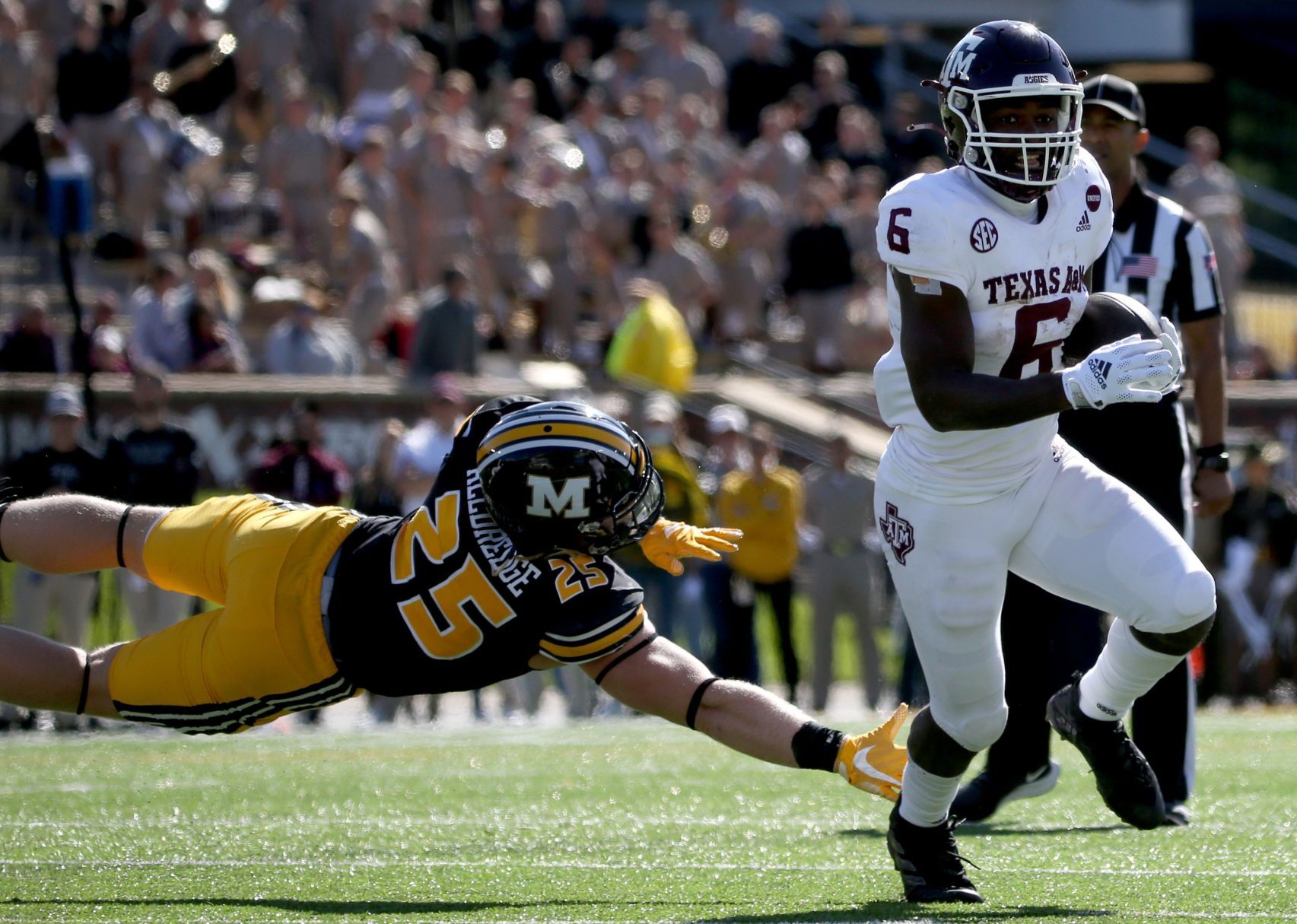 Texas A&M beat Missouri 35-14